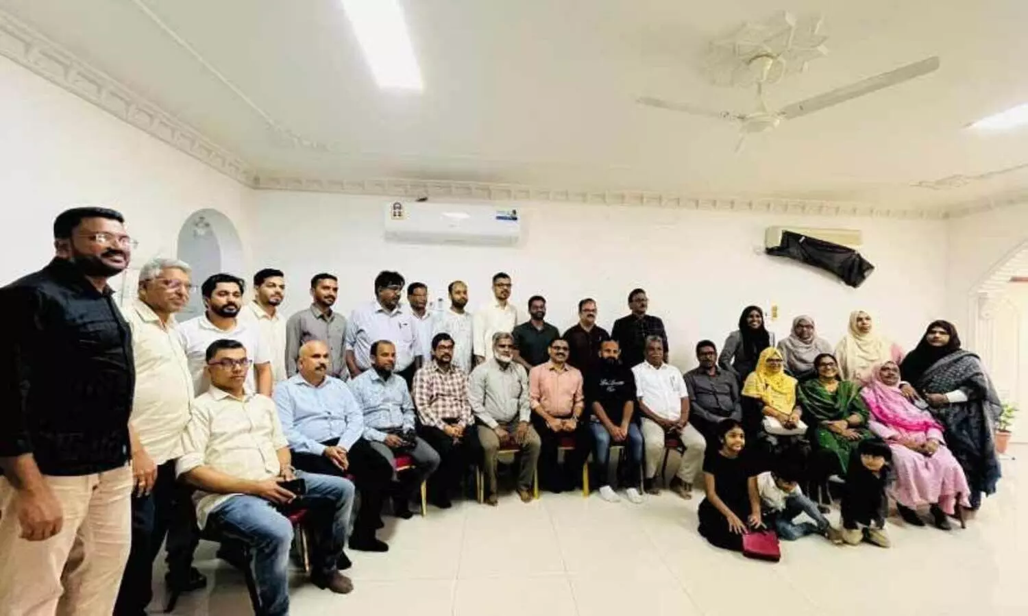 ശാ​ന്തി​സ​ദ​നം ഭാ​ര​വാ​ഹി​ക​ൾ​ക്ക് സ്വീ​ക​ര​ണം ന​ൽ​കി