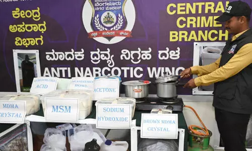 19 പേർ അറസ്റ്റിൽ; ബംഗളൂരുവിൽ 7.7 കോടിയുടെ മയക്കുരുന്ന് പിടികൂടി