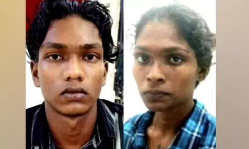 അം​ഗ​ൻ​വാ​ടി അ​ധ്യാ​പി​ക​യു​ടെ ക​ണ്ണി​ൽ മു​ള​കു​പൊ​ടി എ​റി​ഞ്ഞ് മാ​ല മോ​ഷ​ണം; പ്ര​തി​ക​ൾ അ​റ​സ്റ്റി​ൽ