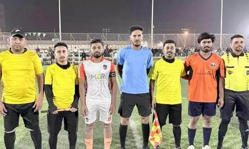 റിഫ മെഗാ കപ്പ് സീസൺ 4; ബഷീർ തൃത്താല എവർറോളിങ് ട്രോഫി ഫുട്ബാളിന് തുടക്കം