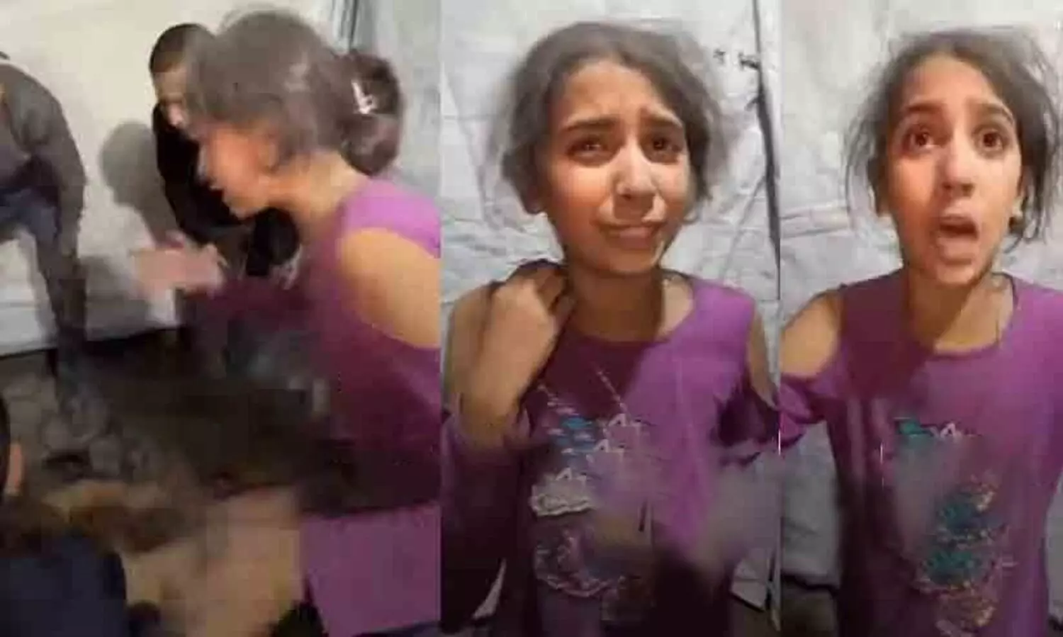 ഈ കിടക്കുന്നത് എന്റെ ബാബയാണ്, നിങ്ങൾ എന്റെ ഉമ്മയെ കണ്ടോ...കുഞ്ഞനിയനെ കണ്ടോ..?; ഇസ്രായേൽ ആക്രമണത്തിന് ശേഷം കുടുംബാംഗങ്ങളെ തേടുന്ന ഫലസ്തീനി പെൺകുട്ടി, നെഞ്ചുലയുന്ന കാഴ്ച