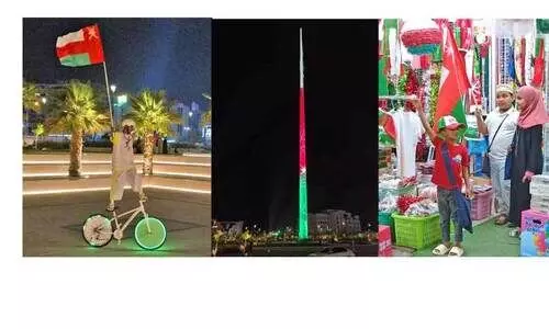 ദേ​ശീ​യ ദി​നാ​ഘോ​ഷ നി​റ​വി​ൽ ഒ​മാ​ൻ