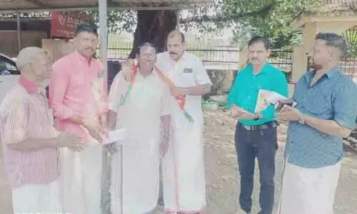 RJD leader joins BJP in Thiruvalla