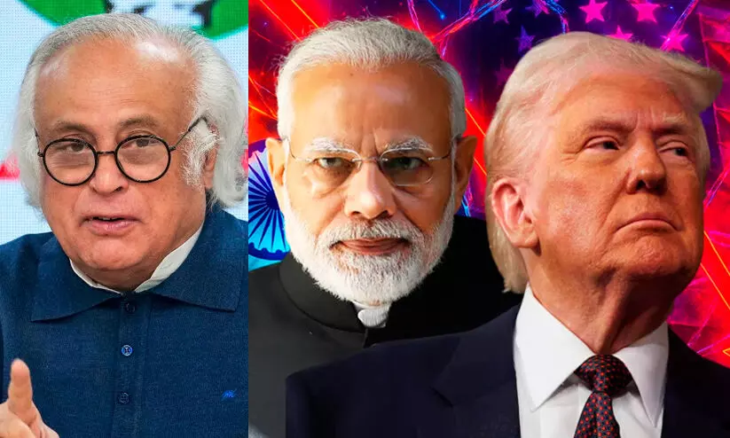 Narendra Modi, Jairam Ramesh, Donald Trump Narendra Modi, Jairam Ramesh, Donald Trump