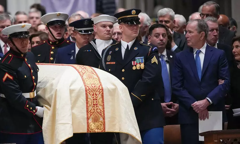 ഡിക് ചെനിയുടെ സംസ്കാരച്ചടങ്ങിൽ ട്രംപിനും വാൻസിനും ക്ഷണമില്ല ഡിക് ചെനിയുടെ സംസ്കാരച്ചടങ്ങിൽ ട്രംപിനും വാൻസിനും ക്ഷണമില്ല