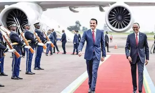 ഖത്തർ അമീർ റുവാണ്ടയിൽ