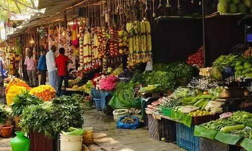 Malleswaram Flower Market