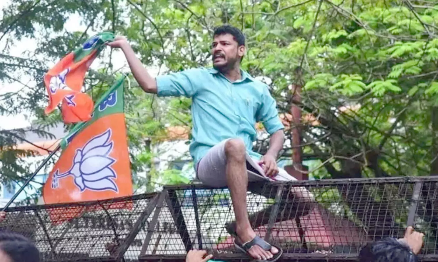 യുവതിയെ മുറിയിൽ പൂട്ടിയിട്ട്​ ക്രൂരമായി മർദിച്ച യുവമോർച്ച നേതാവിനെ പുറത്താക്കി ബി.ജെ.പി