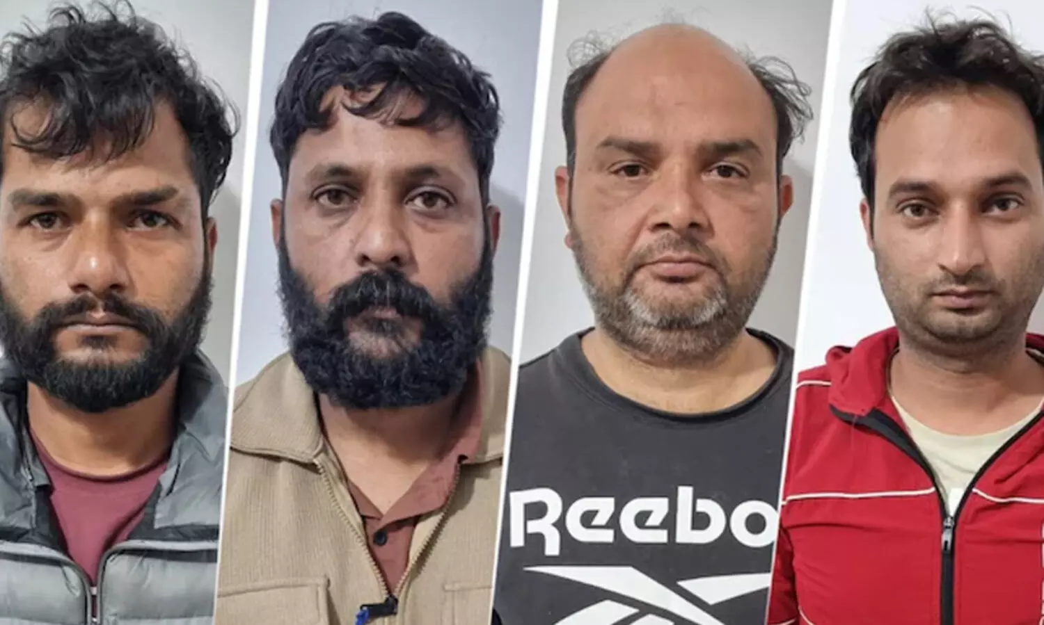 Those arrested by the police