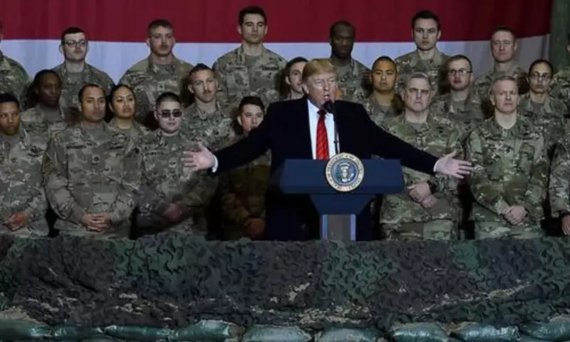‘ഭയാനകമായ തെറ്റ്’: ട്രംപ് സൈന്യത്തെ രാഷ്ട്രീയവൽക്കരിക്കുന്നതിനെതിരെ മുൻ സൈനികർ