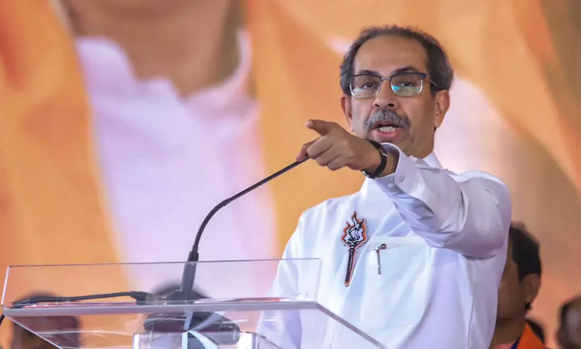 BJP, RSS spreading poison in the name of language: Uddhav Thackeray BJP, RSS spreading poison in the name of language: Uddhav Thackeray