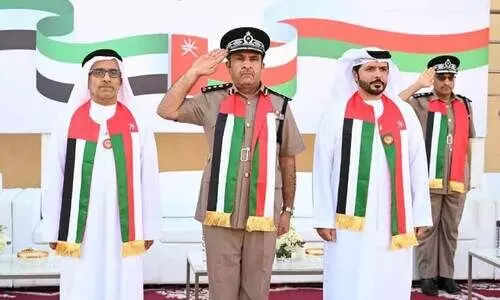 ഒ​മാ​ൻ ദേ​ശീ​യ ദി​നം: സ​ന്ദ​ർ​ശ​ക​ർ​ക്ക്‌ സ്വീ​ക​ര​ണം