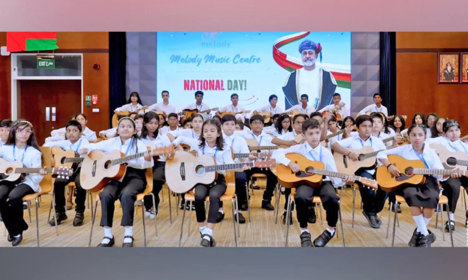 ഒ​മാ​ൻ ദേ​ശീ​യ​ദി​നാ​ഘോ​ഷ​ത്തി​ന് സം​ഗീ​ത​വ​ന്ദ​നം