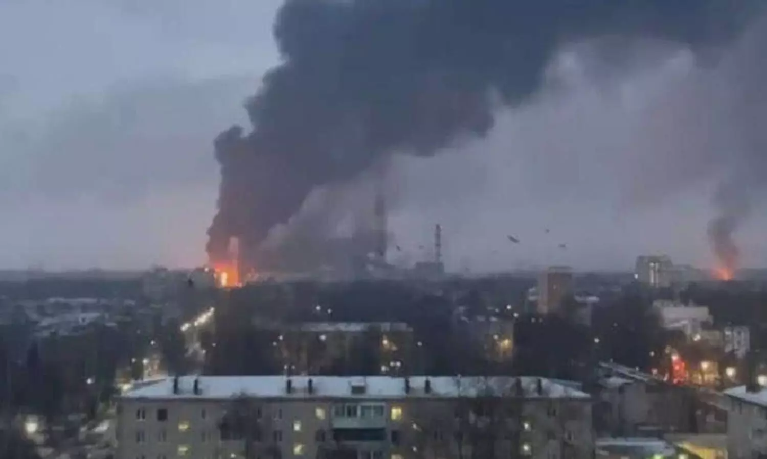 റഷ്യൻ പവർ സ്റ്റേഷൻ ആക്രമിച്ച് യുക്രെയ്ൻ