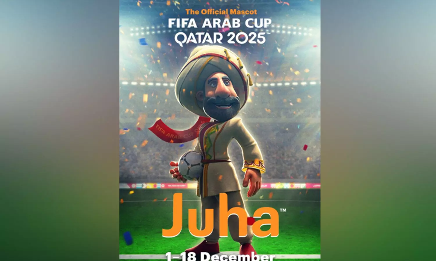 കഥ പറയാൻ ജുഹാ വീണ്ടുമെത്തും; അറബ് കപ്പ് ഭാഗ്യചിഹ്നമായി ജുഹ