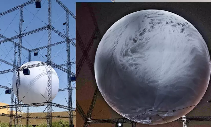 ഭൂമിക്കും ചന്ദ്രനുമിടയിൽ നിൽക്കുേമ്പാൾ ചന്ദ്രെൻറ കാഴ്ചയെങ്ങനെ? ഭൂമിക്കും ചന്ദ്രനുമിടയിൽ നിൽക്കുേമ്പാൾ ചന്ദ്രെൻറ കാഴ്ചയെങ്ങനെ?