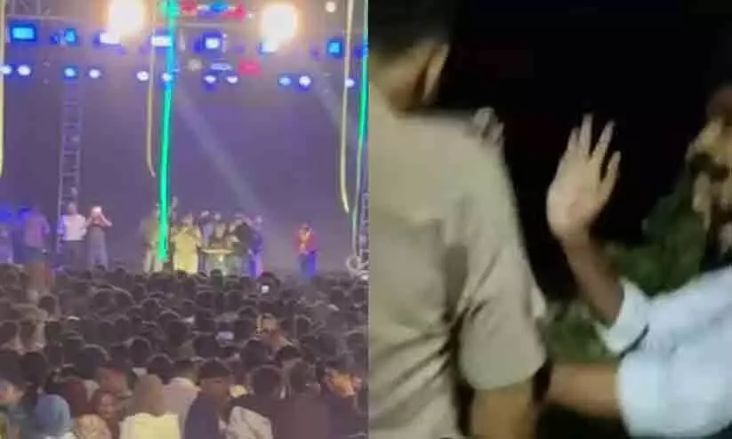 കാസർകോട് ഹനാൻ ഷായുടെ പരിപാടിക്കിടെ തിക്കും തിരക്കും; നിരവധി പേർ കുഴഞ്ഞുവീണു, ഇരുപതിലേറെ പേർ ആശുപത്രിയിൽ, പൊലീസ് ലാത്തി വീശി കാസർകോട് ഹനാൻ ഷായുടെ പരിപാടിക്കിടെ തിക്കും തിരക്കും; നിരവധി പേർ കുഴഞ്ഞുവീണു, ഇരുപതിലേറെ പേർ ആശുപത്രിയിൽ, പൊലീസ് ലാത്തി വീശി