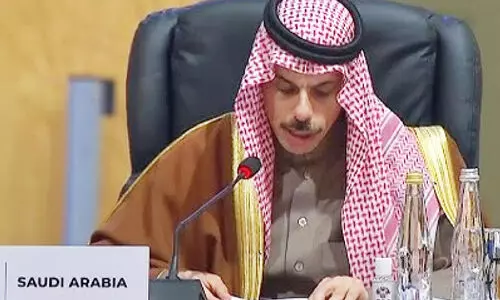 സാമ്പത്തിക വെല്ലുവിളി നേരിടാൻ അന്താരാഷ്ട്ര ഏകോപനം വേണം; ജി20 ​ഉ​ച്ച​കോ​ടി​യി​ൽ സൗ​ദി വി​ദേ​ശ​കാ​ര്യ മ​ന്ത്രി