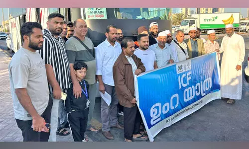 ഐ.​സി.​എ​ഫ് ഉം​റ സം​ഘ​ത്തി​ന് യാ​ത്ര​യ​യ​പ്പ്