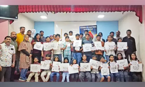 വ​ര​യു​ടെ പാ​ഠ​ങ്ങ​ൾ പ​ക​ർ​ന്ന് ഇ​നാ​സ്ക് ‘ആ​ർ​ട്ട് വ​ർ​ക്ക്‌​ഷോ​പ്’