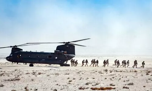 പ്രൗഢമായി ബഹ്‌റൈൻ-യു.എ.ഇ സംയുക്ത സൈനികാഭ്യാസം