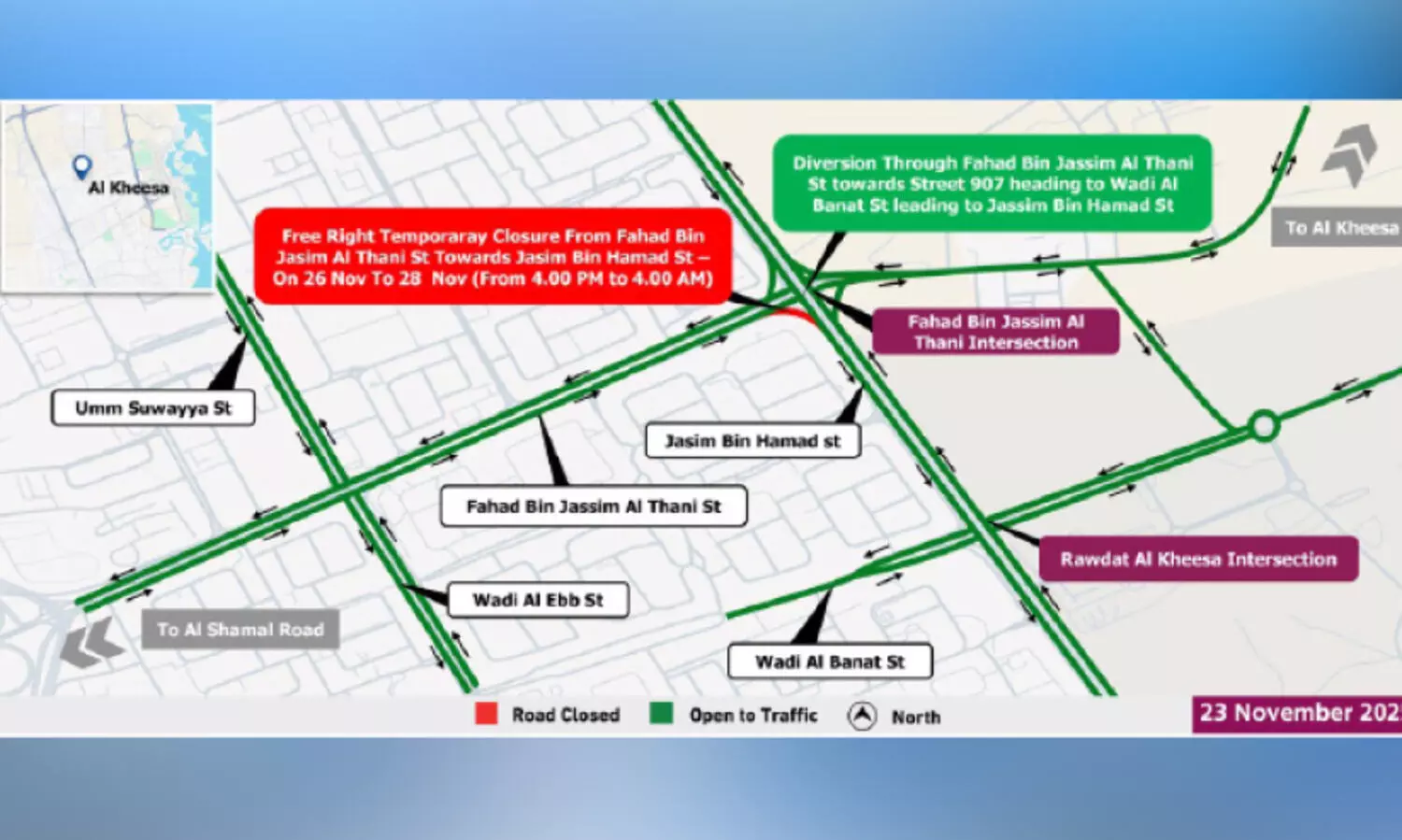 ഗ​താ​ഗ​ത നി​യ​ന്ത്ര​ണം