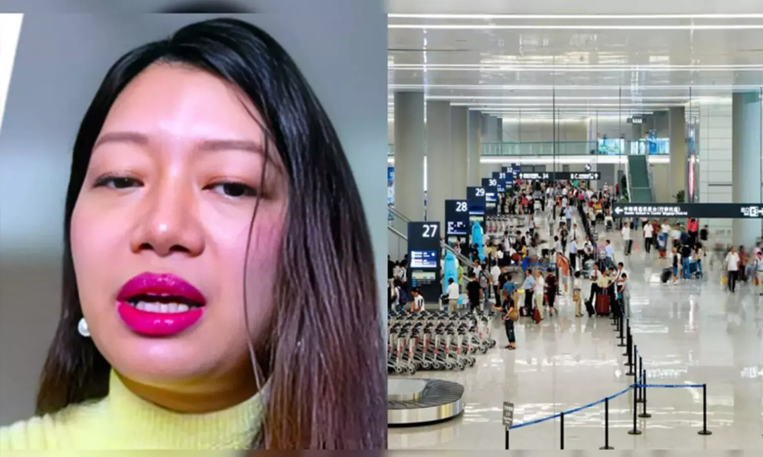 ഇന്ത്യൻ പാസ്‌പോർട്ട് അസാധുവാണെന്ന് പറഞ്ഞ് അരുണാചലിൽ നിന്നുള്ള യുവതിയെ ചൈന  വിമാനത്താവളത്തിൽ 18 മണിക്കൂർ തടഞ്ഞു