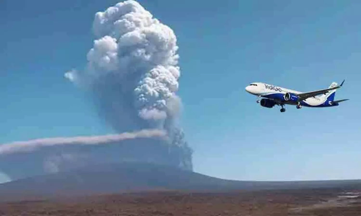 12,000 വർഷത്തിനിടെ ആദ്യമായി ഇത്യോപ്യൻ അഗ്നിപർവ്വതം പൊട്ടിത്തെറിച്ചു; കണ്ണൂർ-അബൂദബി വിമാനം വഴിതിരിച്ചുവിട്ടു, കൊച്ചിയിൽ നിന്നുള്ള രണ്ടുവിമാനങ്ങൾ റദ്ദാക്കി