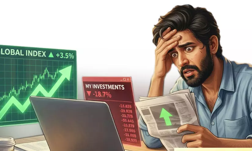 നിഫ്റ്റി സർവകാല റെക്കോഡിൽ നിക്ഷേപകർ നഷ്ടത്തിലും