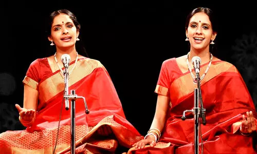 കർണാടക സംഗീതജ്ഞരായ രഞ്ജനി-ഗായത്രി ലണ്ടനിലെ റോയൽ ആൽബർട് ഹാളിൽ സംഗീതാർച്ചന നടത്തും