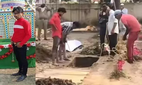 ഹൃദയാഘാതമെന്ന് വി​ശ്വസിപ്പിച്ചു; യുവാവി​ന് ഭക്ഷണത്തിൽ വിഷം നൽകി, കൊലപ്പെടുത്തിയത് കഴുത്തിൽ ദുപ്പട്ട വരിഞ്ഞ്, ഭാര്യ പിടിയിൽ, കാമുകനായി വലവിരിച്ച് പൊലീസ്