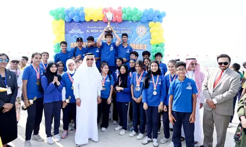 അ​ൽ നൂ​ർ ഇ​ന്റ​ർ​നാ​ഷ​ന​ൽ സ്കൂ​ൾ വാ​ർ​ഷി​ക അ​ത്‌​ല​റ്റി​ക് മീ​റ്റ്