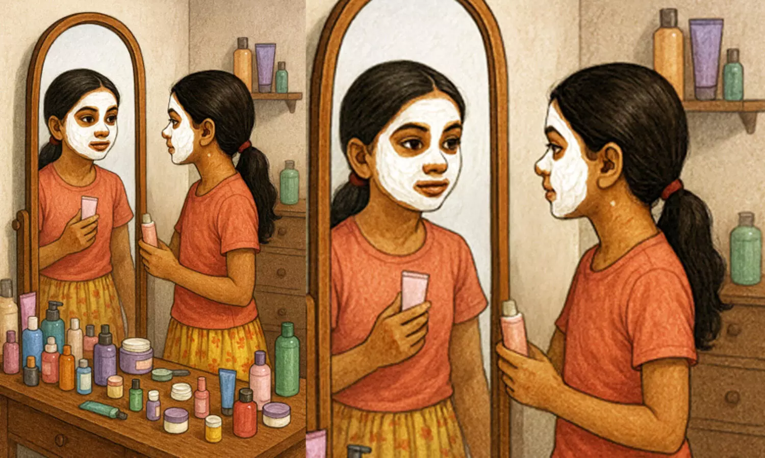 ‘തു​ട​ക്കം സ​ൺ സ്ക്രീനി​ലും ലി​പ് ബാ​മി​ലും ഫേ​സ് മാ​സ്കി​ലും’; നി​ങ്ങ​ളു​ടെ വീ​ട്ടി​ലു​ണ്ടോ കു​ട്ടി ബ്യൂ​ട്ടി ക​ൾ​ച്ച​ർ​?