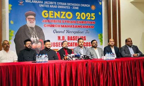 ആ​ബൂ​ൻ മാ​ർ ബ​സേ​ലി​യോ​സ് ജോ​സ​ഫ് ക​ത്തോ​ലി​ക്ക ബാ​വ​ക്ക്​ സ്വീ​ക​ര​ണം