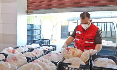 സി​റി​യ​ൻ ജ​ന​ത​ക്ക് സ​ഹാ​യ​വു​മാ​യി ഖ​ത്ത​ർ