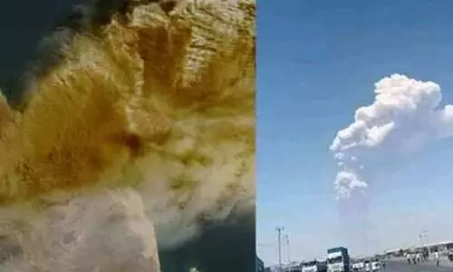 When will volcanic ash leave Delhi