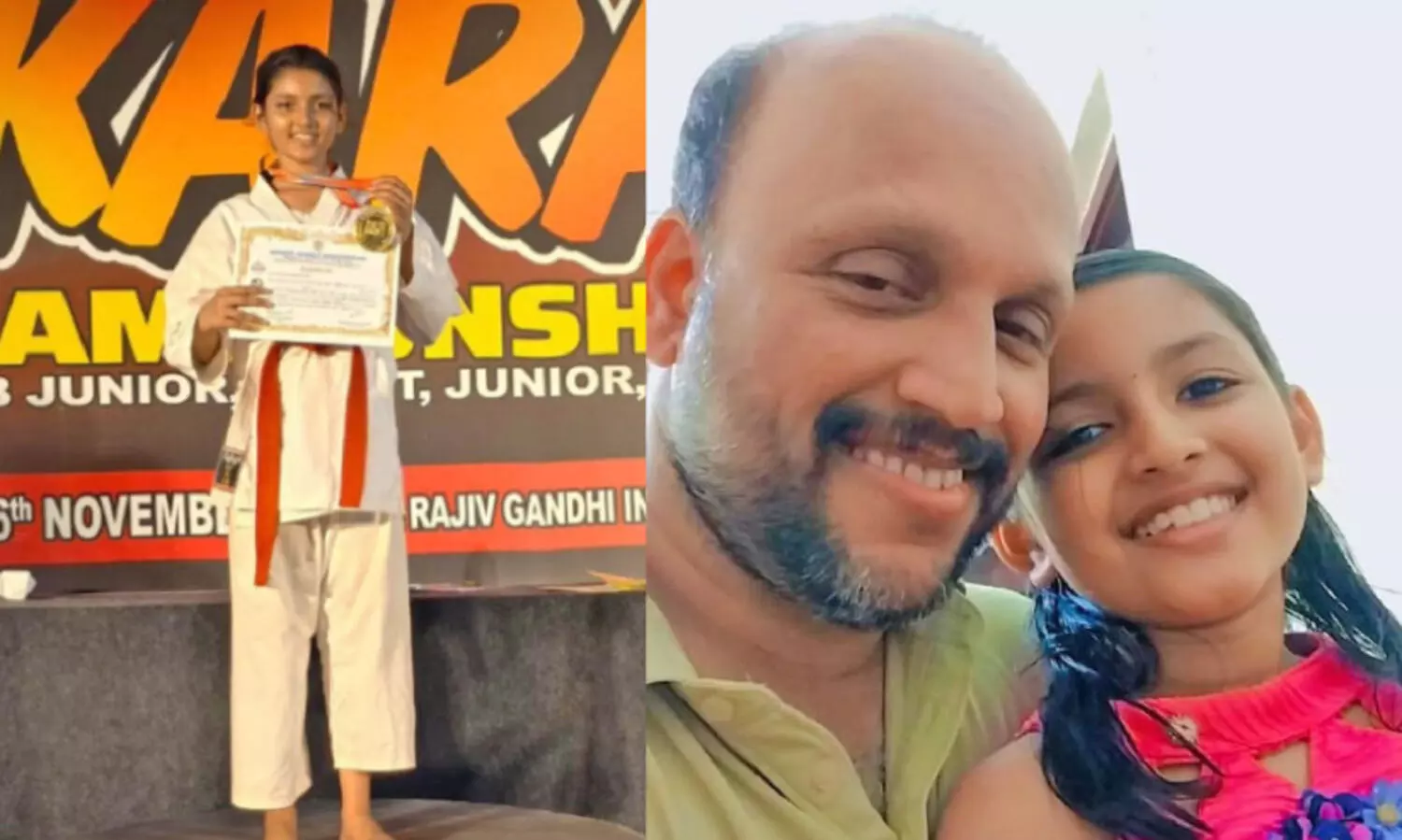 മകളുടെ നേട്ടത്തിൽ മനം നിറഞ്ഞ് ഷിജിത്ത് ശ്രീജിത്ത്‌