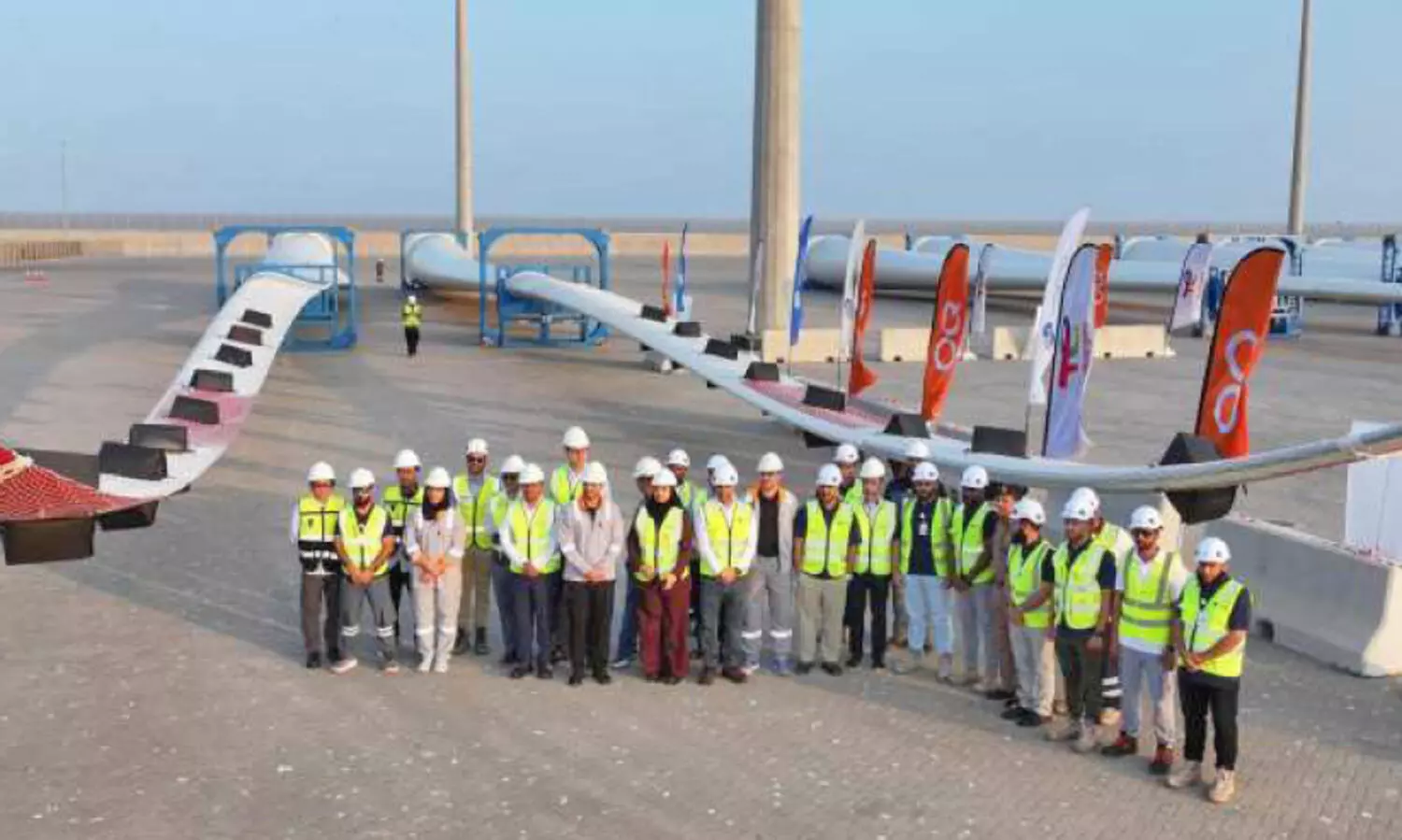 റിയാഹ് പദ്ധതി; ആദ്യ കാറ്റാടി ടർബൈനുകൾ ഒമാനിലെത്തി