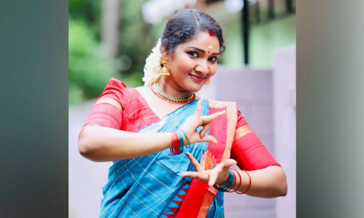 ശിൽപ നൈസിൽ നടനത്തിന്റെ ലാസ്യ ചാരുത