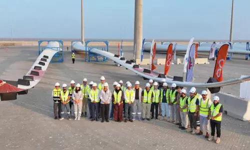 റിയാഹ് പദ്ധതി; ആദ്യ കാറ്റാടി ടർബൈനുകൾ ഒമാനിലെത്തി