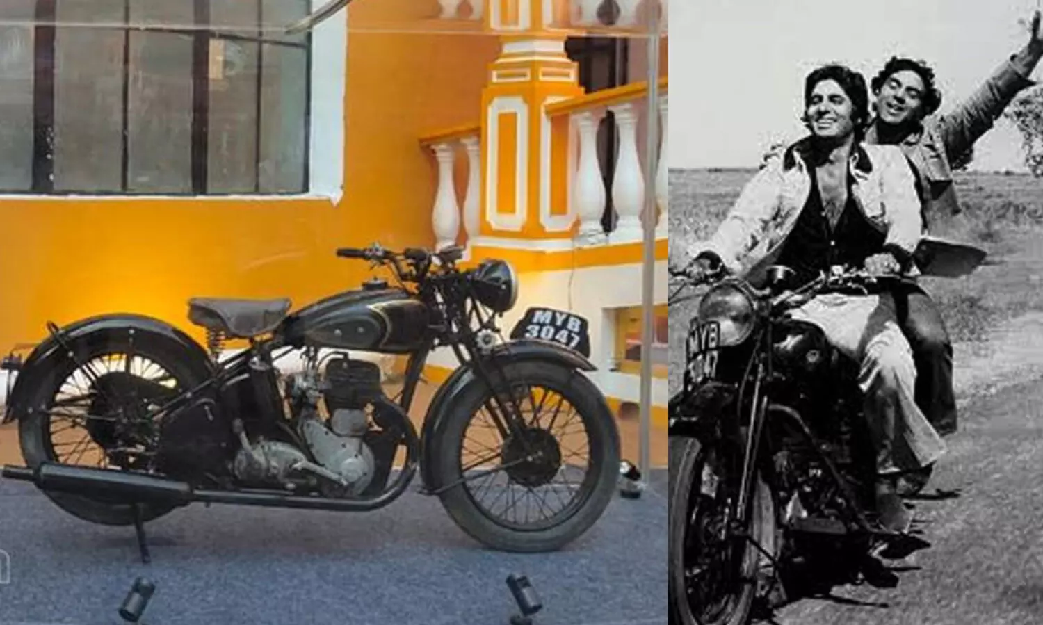 ജെയും വീരുവും ഓടിച്ച ആ ബൈക്ക് എവിടെ? ആകാംഷയോടെ ഷോലെ ഫാൻസ്‌