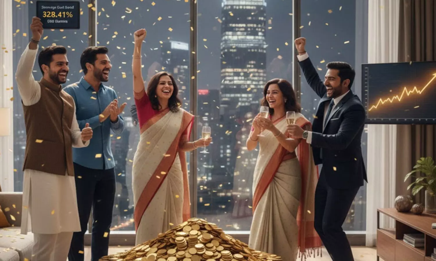 ഒരു ലക്ഷത്തിന്റെ ഗോൾഡ് ബോണ്ട് സമ്മാനിച്ചത് 4.48 ലക്ഷം ലാഭം