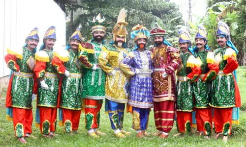 കൊല്ലം ജില്ലാ കലോത്സവം; ചവിട്ടുനാടകത്തിൽ   ആധിപത്യവുമായി ജോൺ എഫ്​.കെന്നഡി