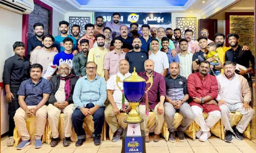 ബി.എം.ഡി.എഫ് ഫുട്ബാൾ ടീമിന് സ്വീകരണം