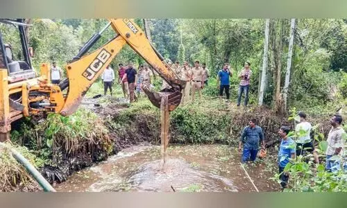 മൂന്ന് സ്ത്രീകളുടെ തിരോധാനം; സെബാസ്റ്റ്യന്‍റെ വീട്ടുവളപ്പിലെ കുളം വറ്റിച്ച് പരിശോധന നടത്തി