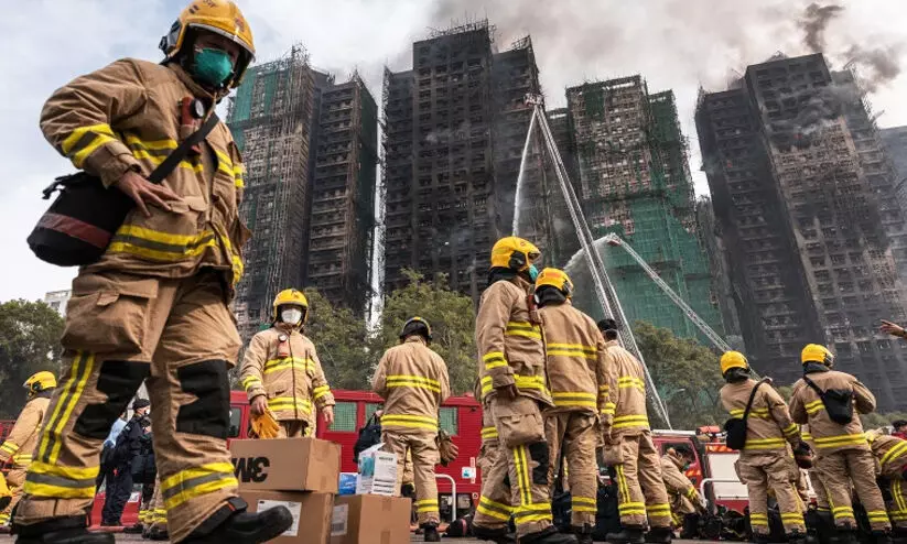 hong kong fire