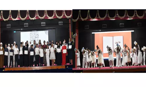 ഇ​ന്ത്യ​ൻ സ്കൂ​ൾ അ​റ​ബി​ഭാ​ഷാ​ദി​നം ആ​ഘോ​ഷി​ച്ചു