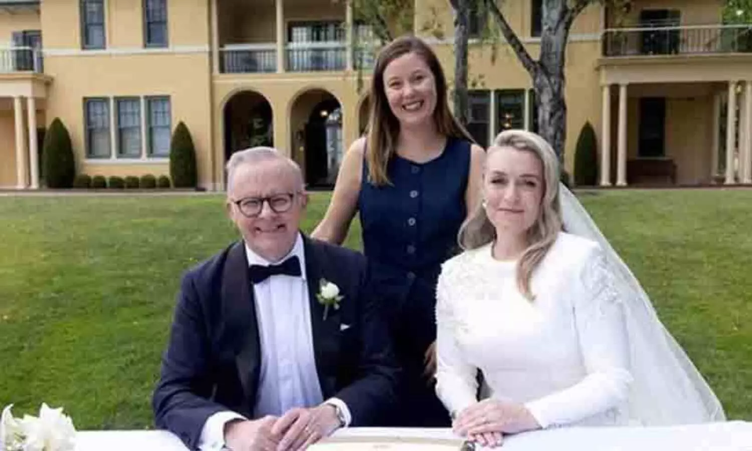 Australias Albanese marries longtime partner Jodie Haydon