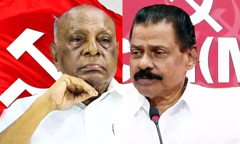 Paloli Mohammed Kutty - MV Govindan Paloli Mohammed Kutty - MV Govindan