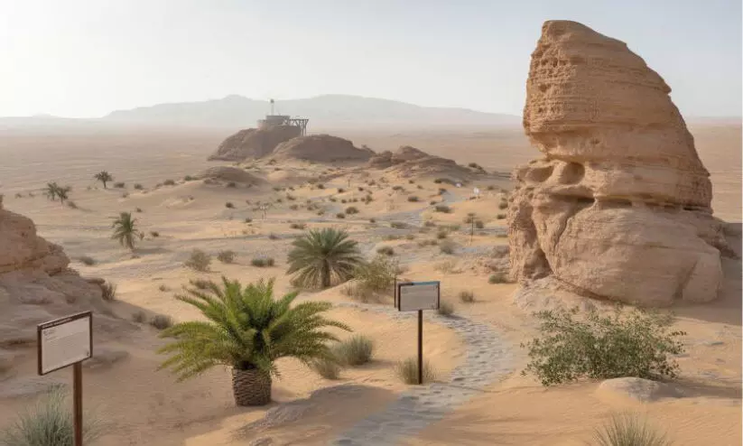 മരുഭൂമിയുടെ അൽഭുതക്കാഴ്ചകളുമായി കുവൈത്തിൽ ജിയോ പാർക്ക് മരുഭൂമിയുടെ അൽഭുതക്കാഴ്ചകളുമായി കുവൈത്തിൽ ജിയോ പാർക്ക്